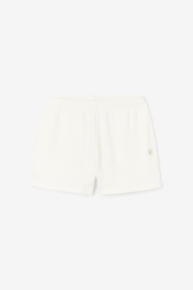 Fila Shorts Nalani Womens White - India DVP-597106